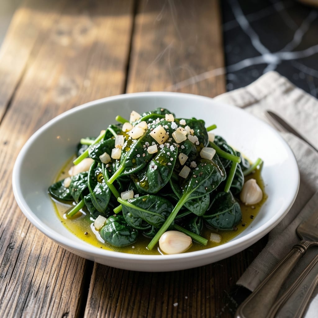 Instant Pot Spinach Recipe: 10-Minute Garlicky Greens