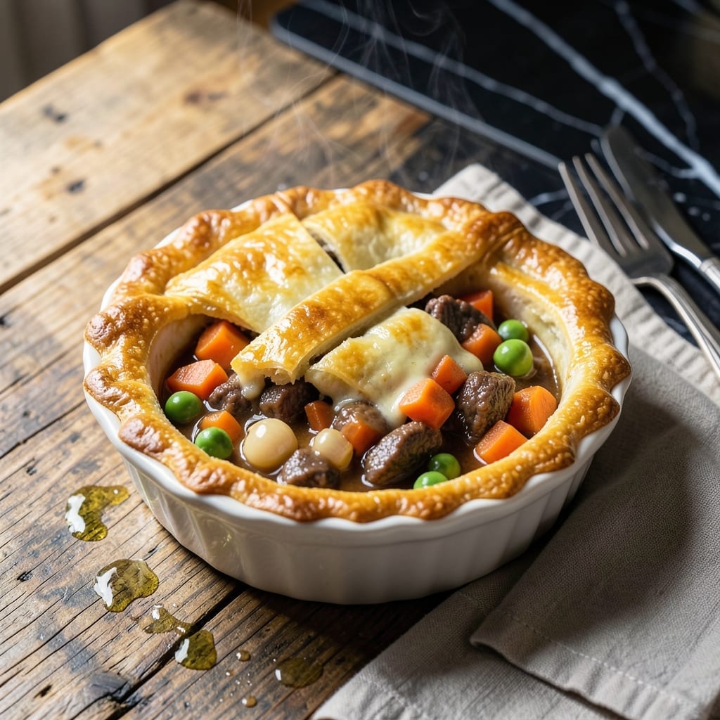 Individual Beef Pot Pie Recipe: Personal-Sized Savory Hand Pies Individual Beef Pot Pie Recipe: Personal-Sized Savory Hand Pies