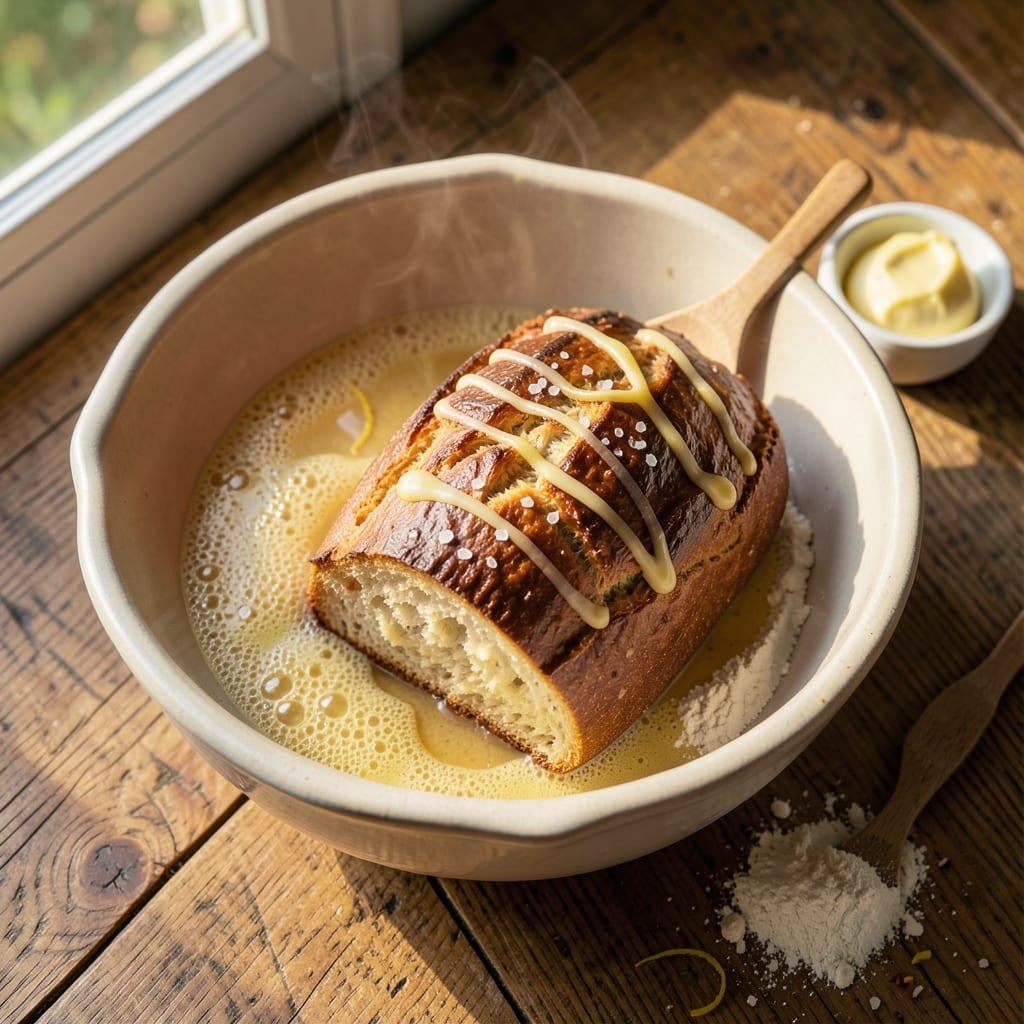 60-Minute Bread Recipe: Golden Crust, Soft Crumb Without Kneading