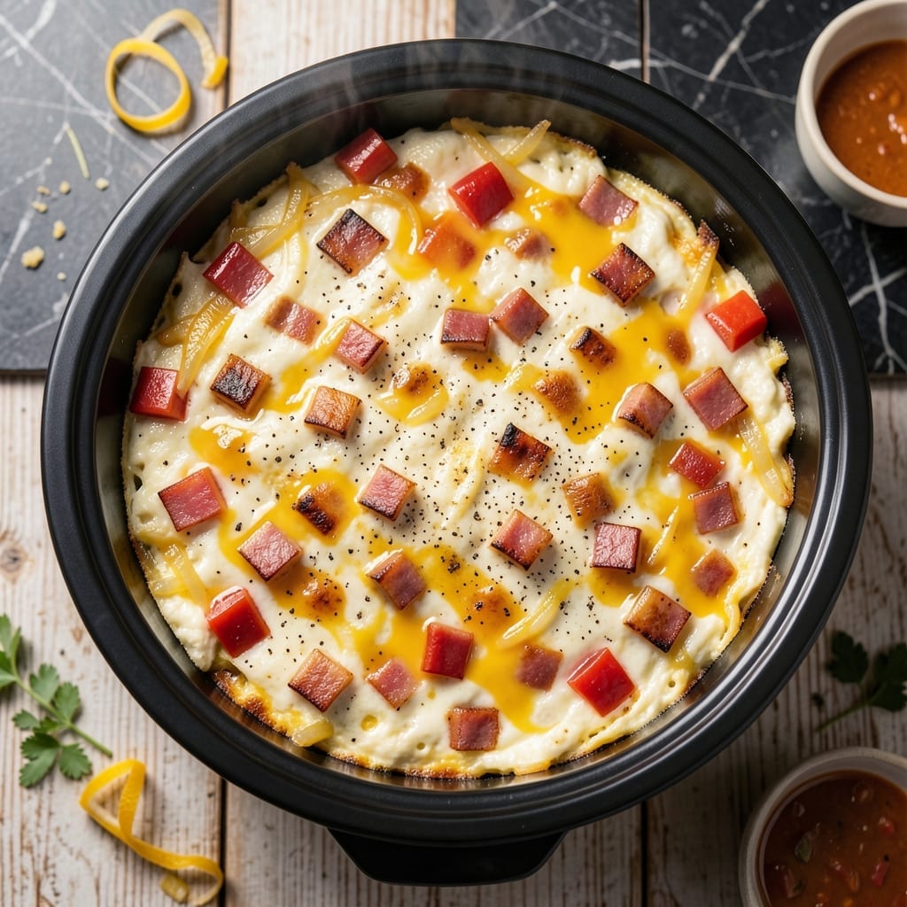 Crock Pot Omelette Casserole Recipe: Hands-Off Breakfast Crowd-Pleaser