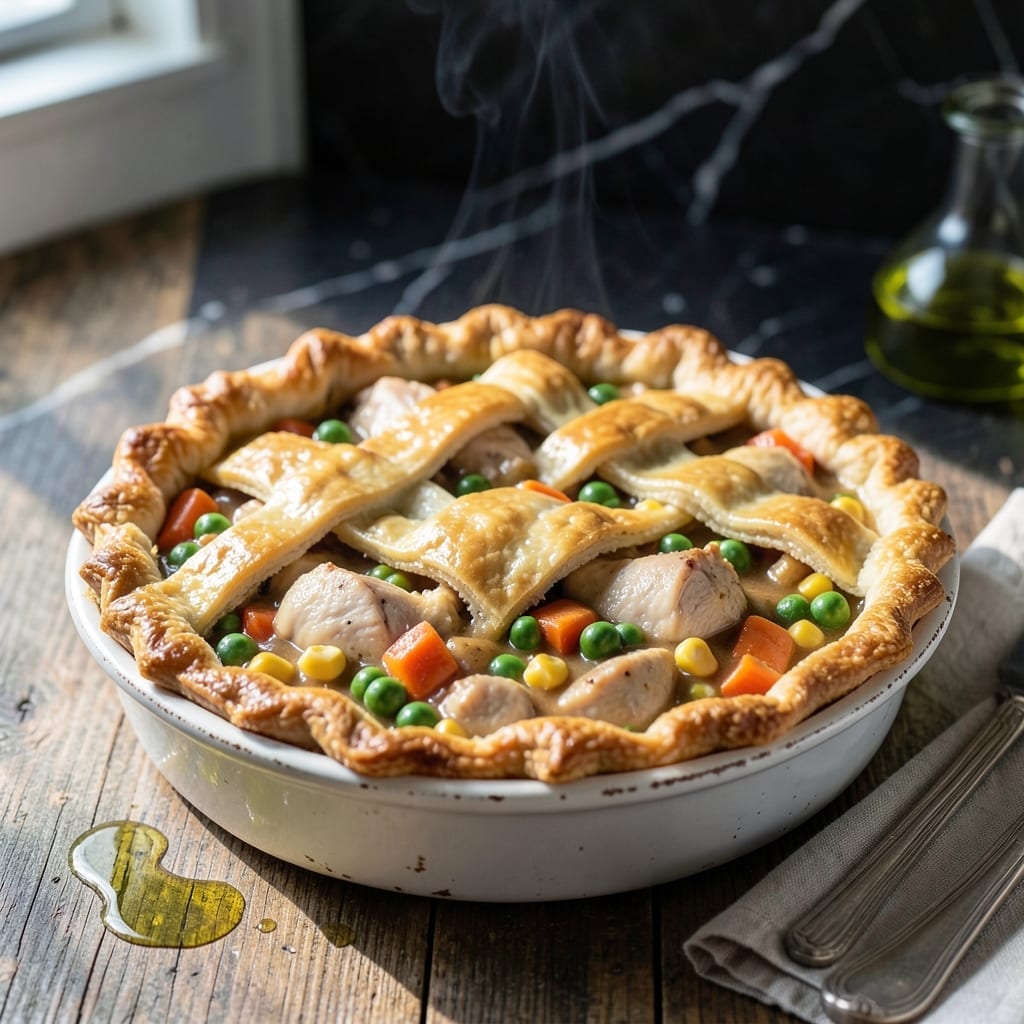 Hurry Up Chicken Pot Pie Recipe: Speedy Comfort in a Flaky Crust