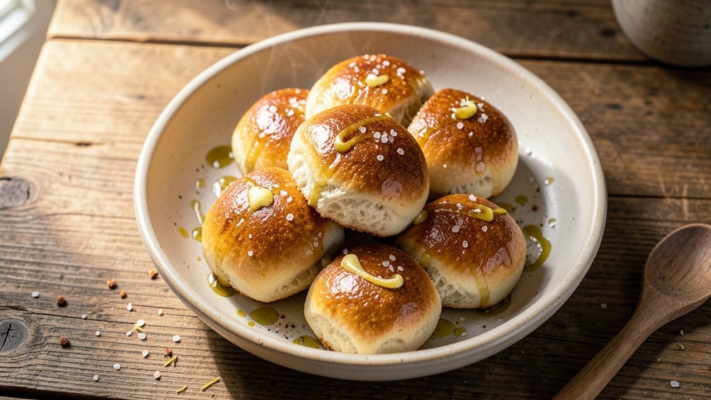 2 Ingredient Bread Rolls Recipe: No-Knead Softness in 30 Minutes