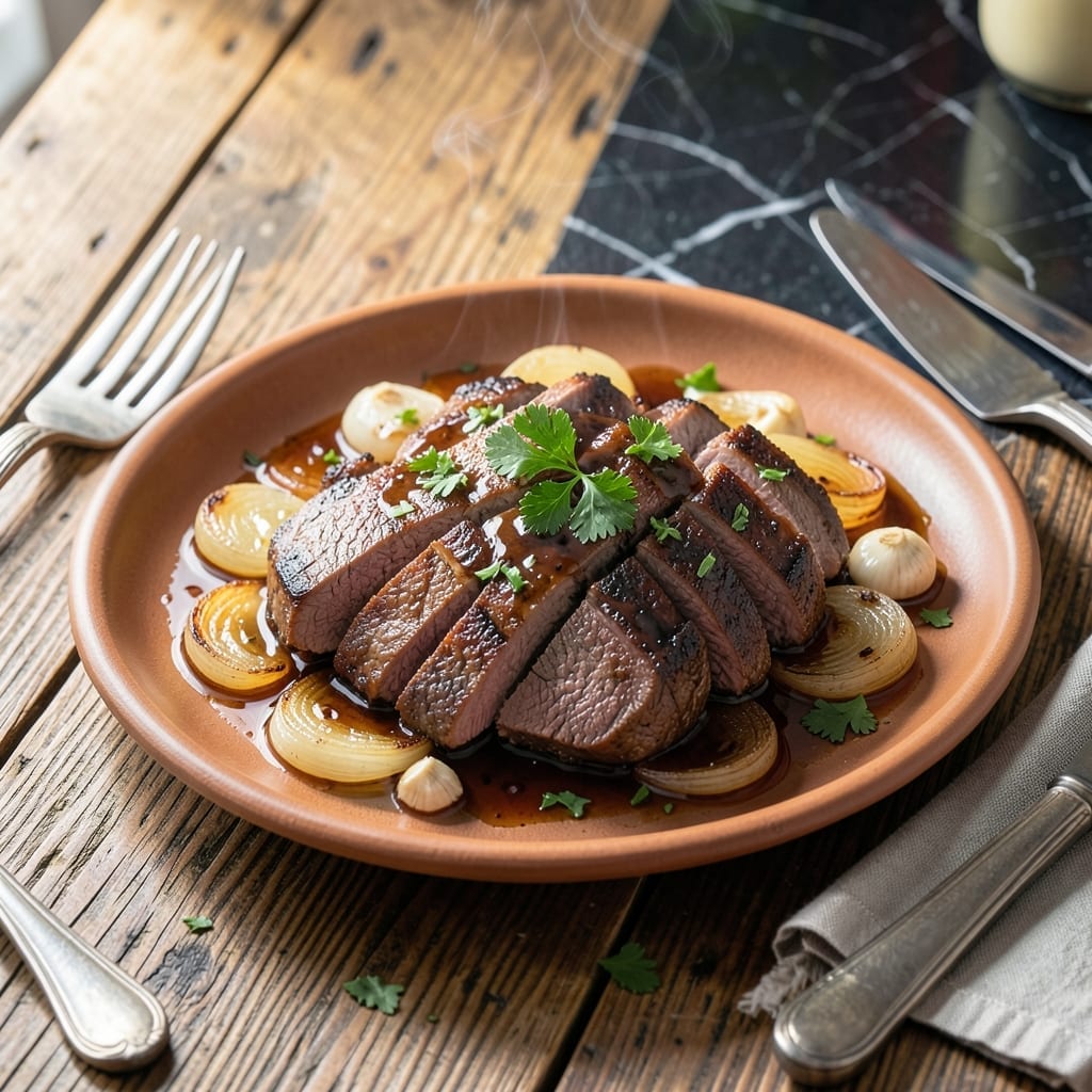 Bottom Round Steak Crock Pot Recipe: Fork-Tender Beef with Rich Gravy