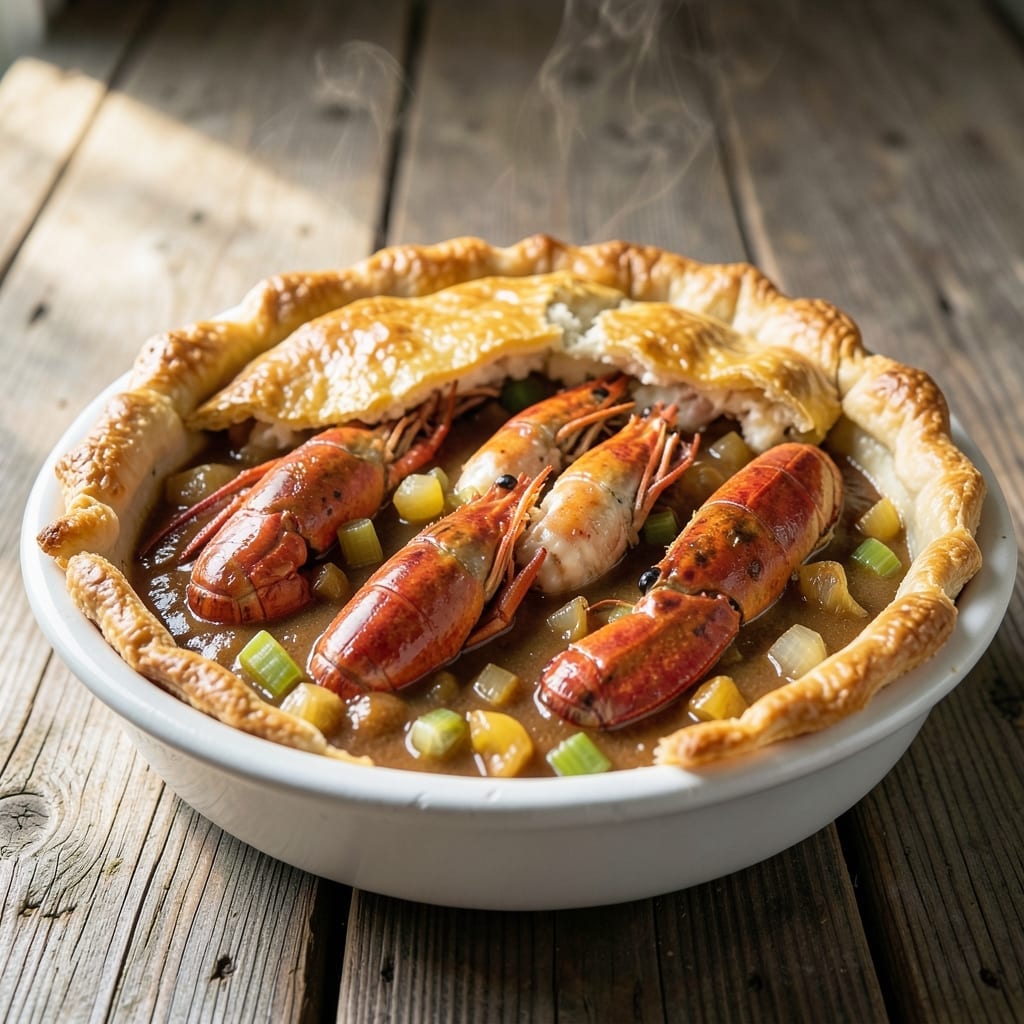 Crawfish Pot Pie Recipe: Cajun-Spiced Creamy Filling Under Flaky Crust