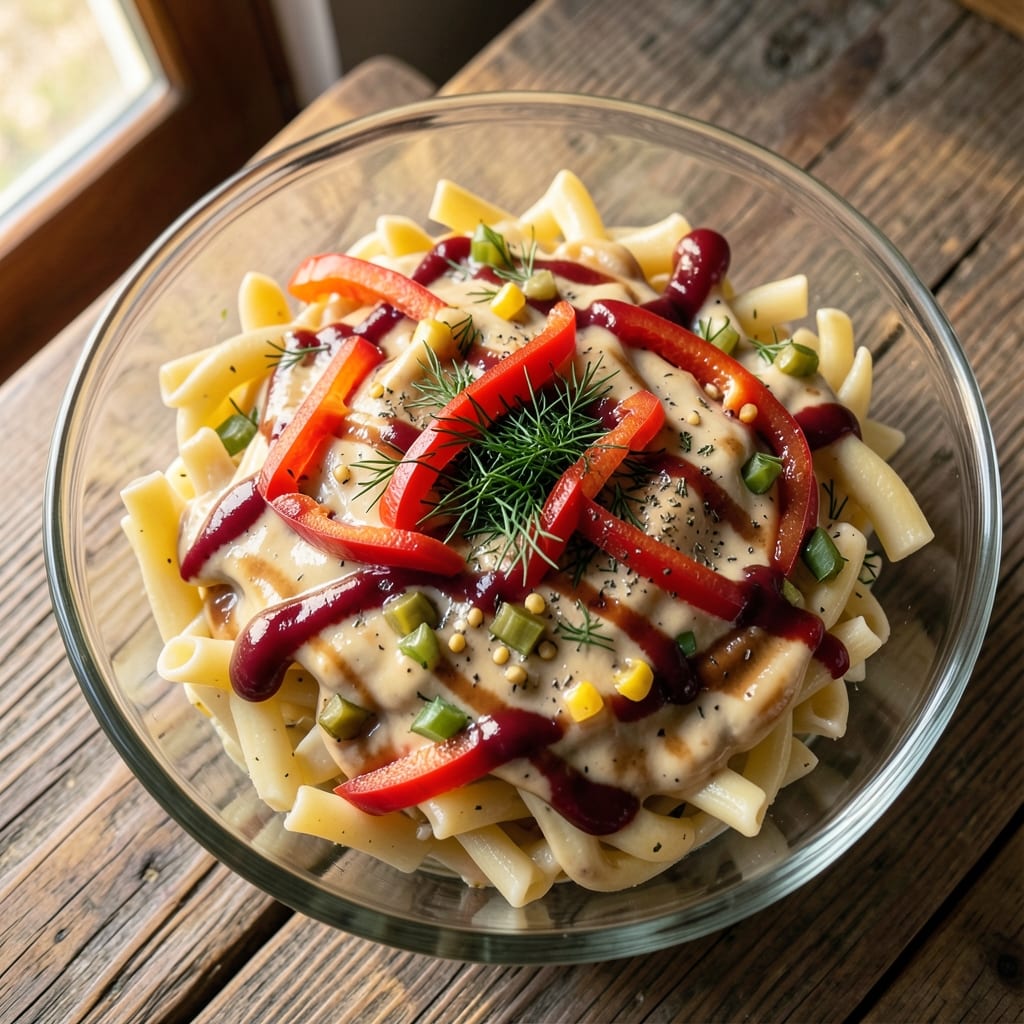 1000 Island Pasta Salad Recipe: Creamy, Tangy, and Crunchy Layered Magic 1000 Island Pasta Salad Recipe: Creamy, Tangy, and Crunchy Layered Magic