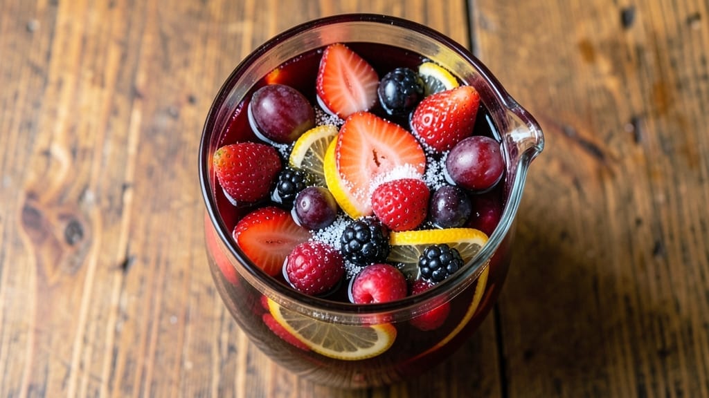 1 Gallon Red Sangria Recipe: Bold Wine and Fruit Fusion for Crowds
