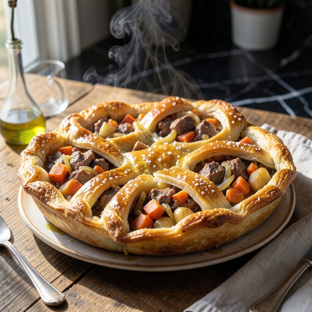 Easter Pot Roast Pies Recipe: Flaky Pastry With Savory Beef and Root Vegetables