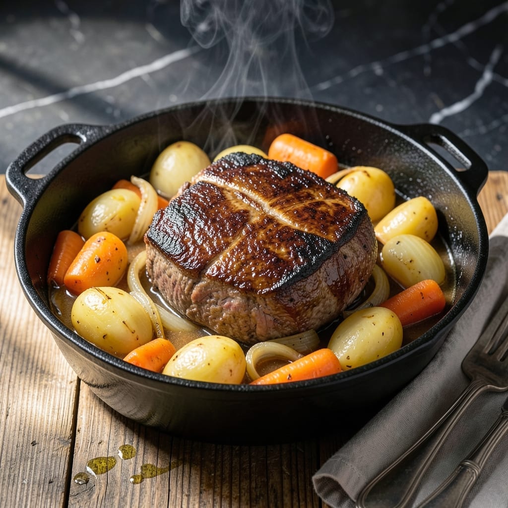 Fix It and Forget It Pot Roast Recipe: Slow Cooker Sunday Supper