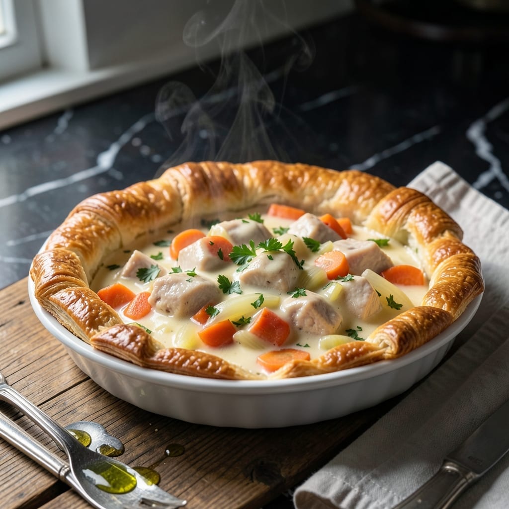 Campbell's Homemade Chicken Pot Pie Recipe: Classic Creamy Filling in a Golden Crust Campbell's Homemade Chicken Pot Pie Recipe: Classic Creamy Filling in a Golden Crust