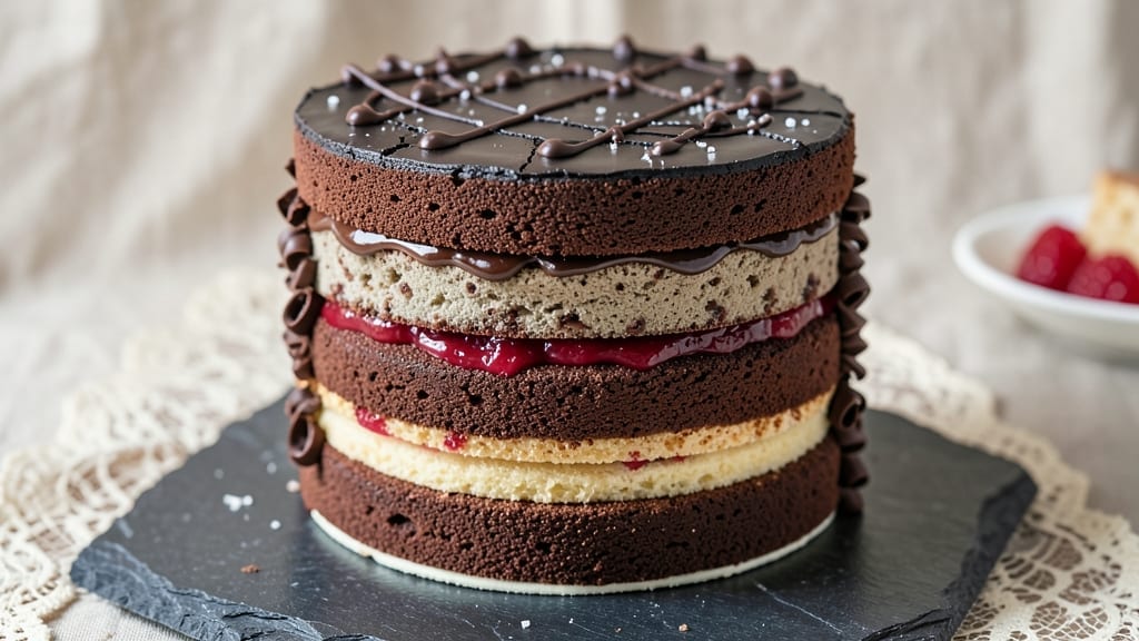 5 Layer Chocolate Cake Recipe: Decadent Swirls and Cream Cheese Frosting Magic