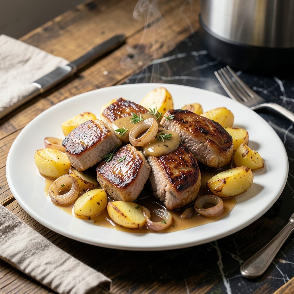Instant Pot Pork Chops And Potatoes Recipe: One-Pot Savory Meal