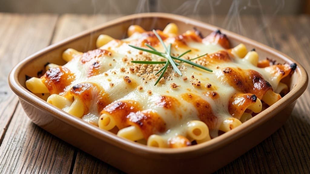 1 Lb Baked Mac and Cheese Recipe: Crispy Top, Gooey Heart