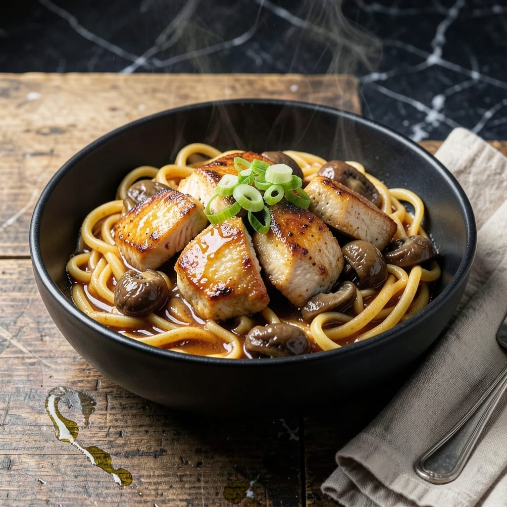 Chicken and Mushroom Pot Noodle Recipe: Umami-Packed One-Pot Meal Chicken and Mushroom Pot Noodle Recipe: Umami-Packed One-Pot Meal