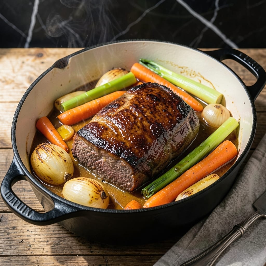7up Pot Roast Recipe: Soda-Braised Beef with Caramelized Onions