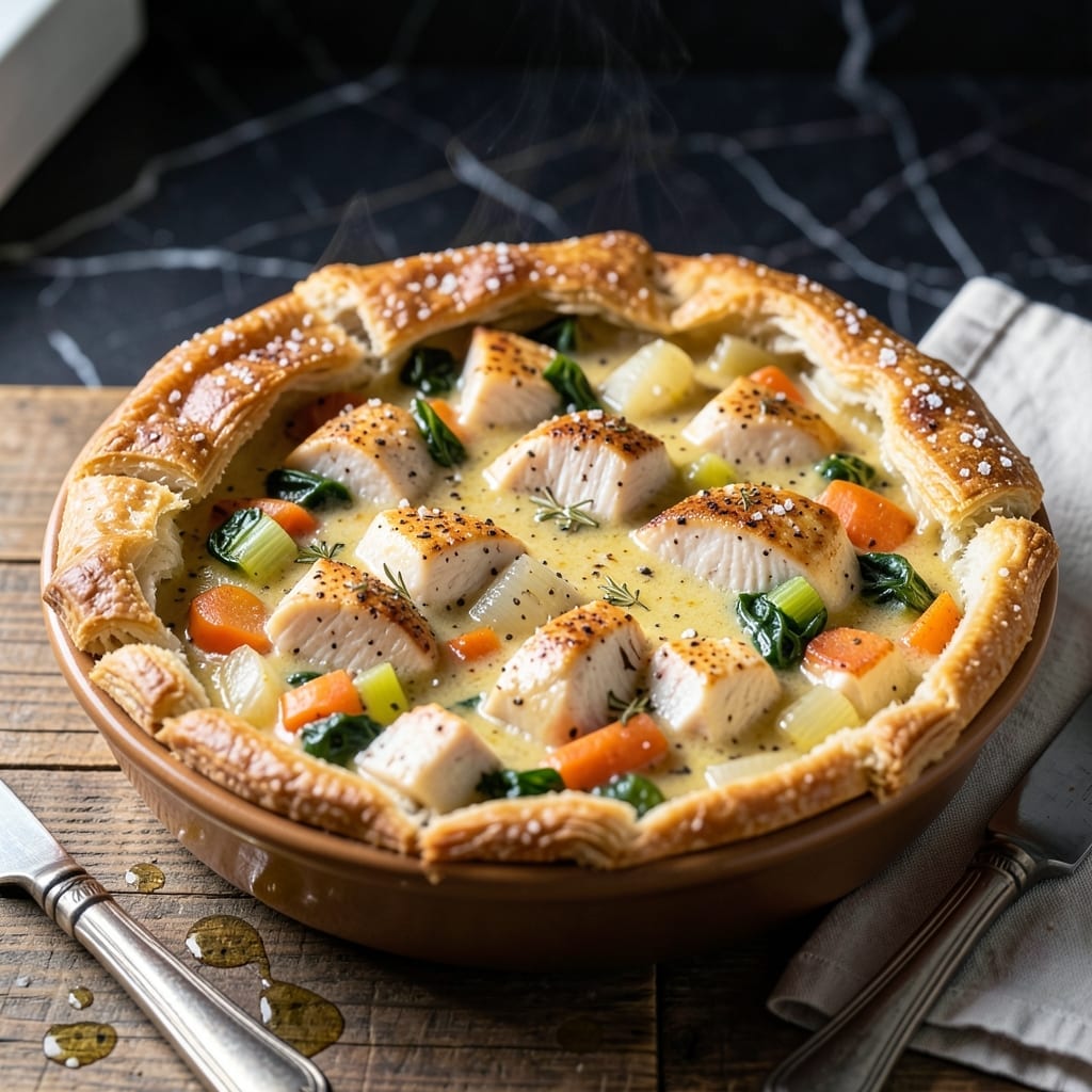 Costco Chicken Pot Pie Copycat Recipe: Flaky Crust and Creamy Filling Costco Chicken Pot Pie Copycat Recipe: Flaky Crust and Creamy Filling