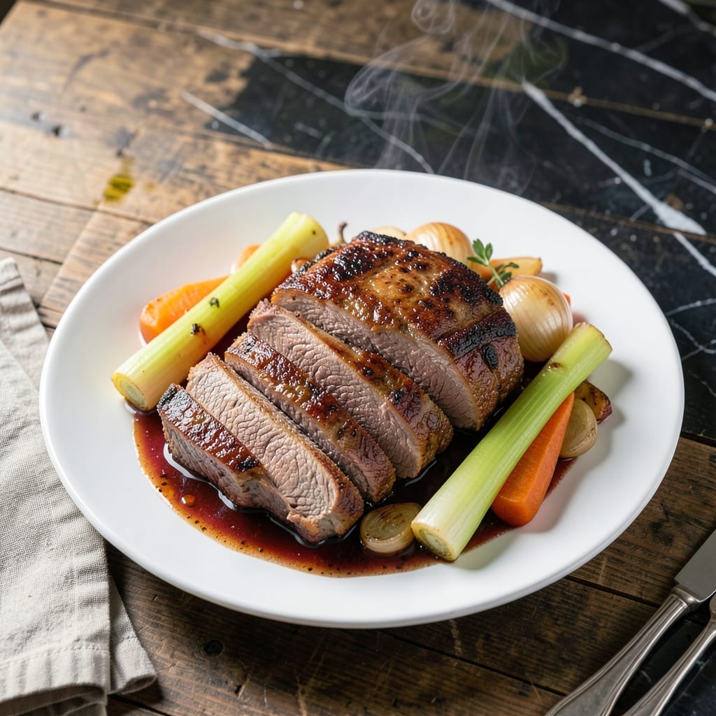 Instant Pot Roast Recipe With Wine: Wine-Infused Tenderness in Under an Hour
