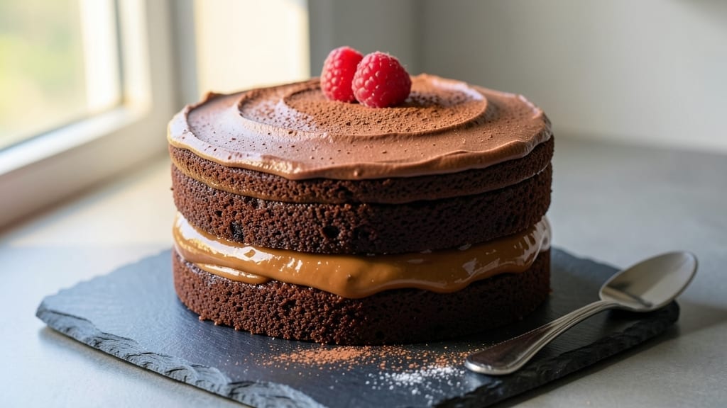9-Inch Chocolate Layer Cake Recipe: Triple-Layered Richness With Fudgy Texture