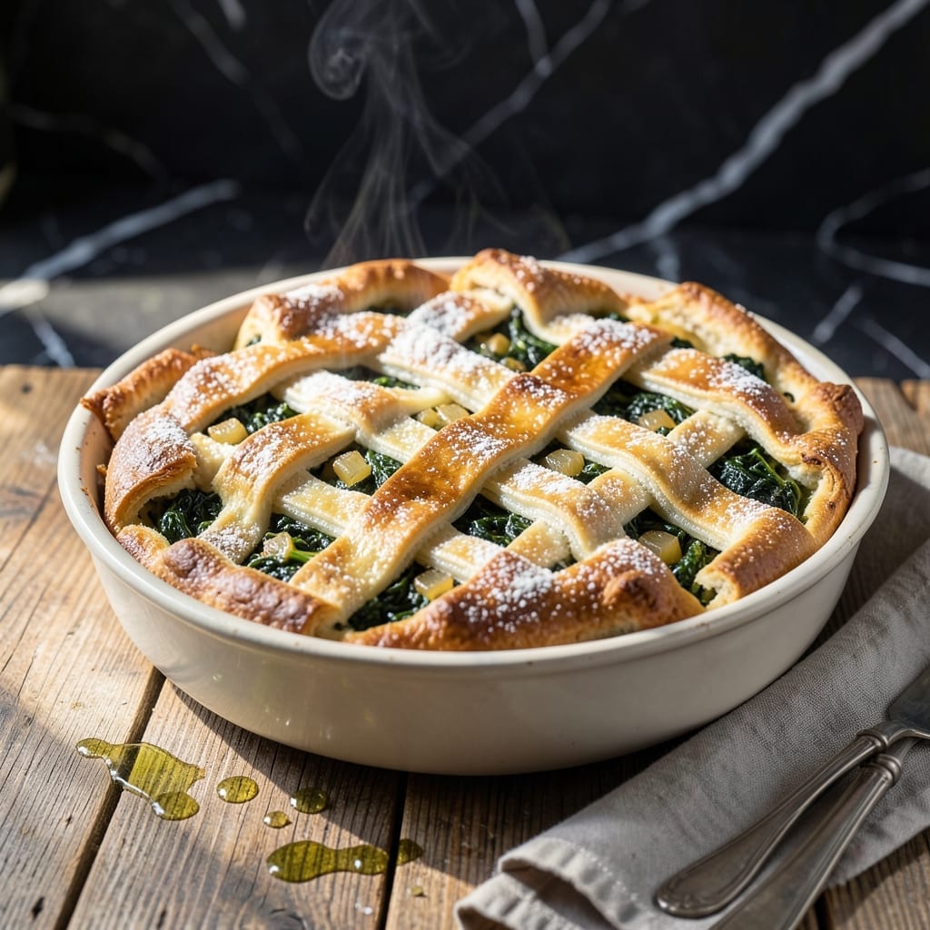 Spinach Pot Pie Recipe: Herb-Infused Creamy Filling Under a Golden Crust