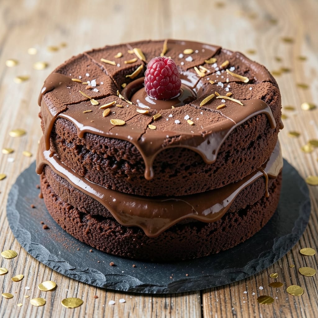 3 Hole Chocolate Cake Recipe: Moist Layers and Hidden Vanilla Bean Surprise