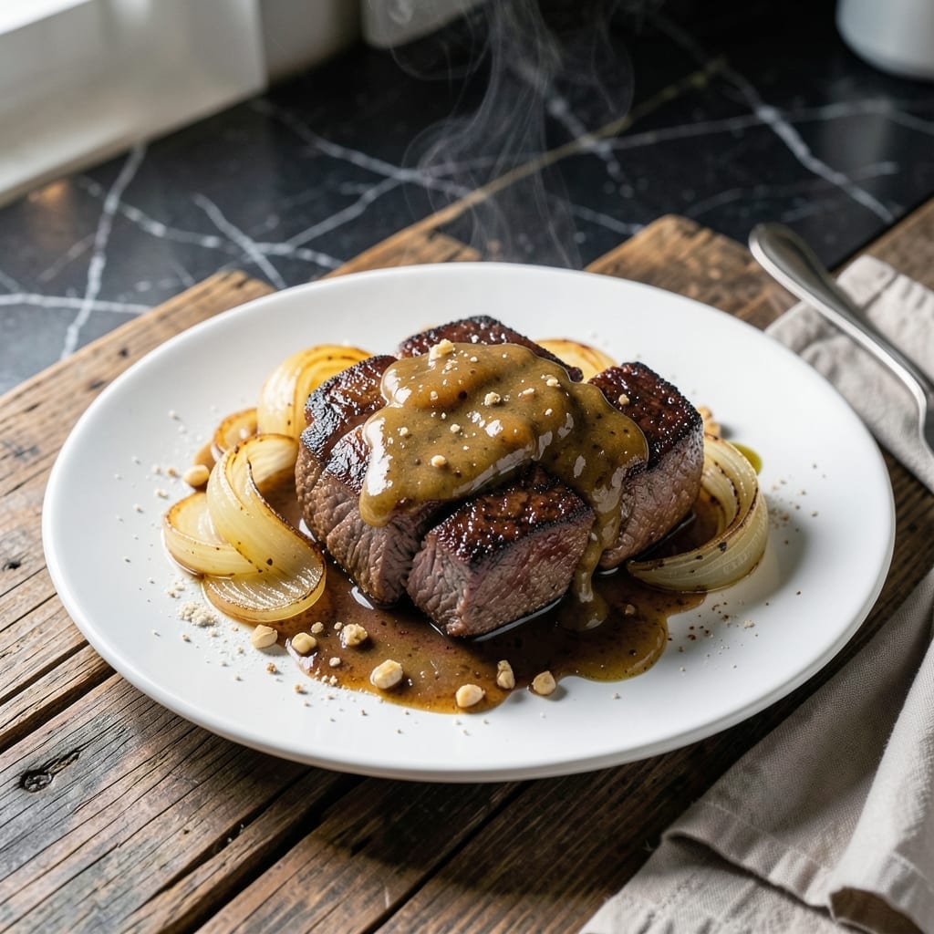 Instant Pot Smothered Steak Recipe: Fork-Tender Beef in Rich Onion Gravy Instant Pot Smothered Steak Recipe: Fork-Tender Beef in Rich Onion Gravy