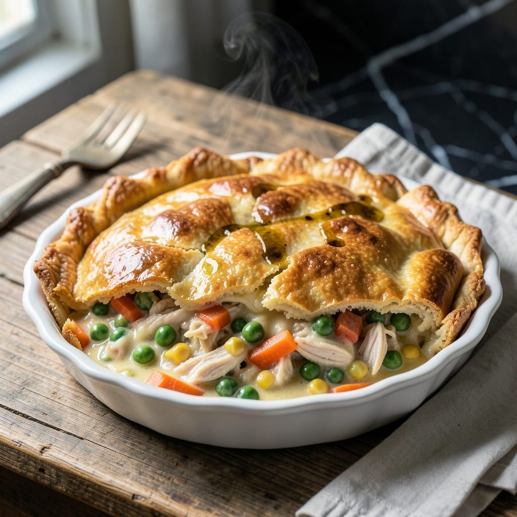 Bisquick Com Chicken Pot Pie Recipe: Flaky Crust With Creamy Filling
