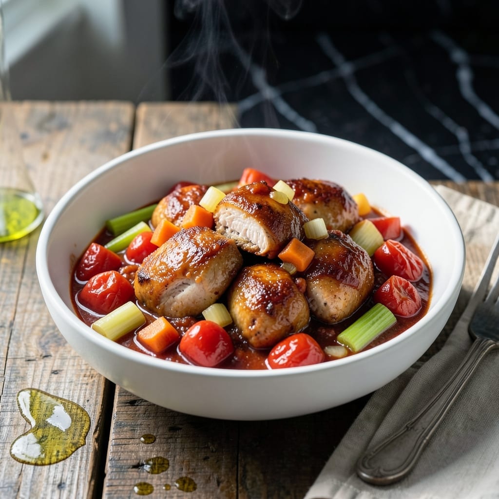 Chicken Ragu Crock Pot Recipe: Rich Tomato and Herb Slow Cooked Sauce