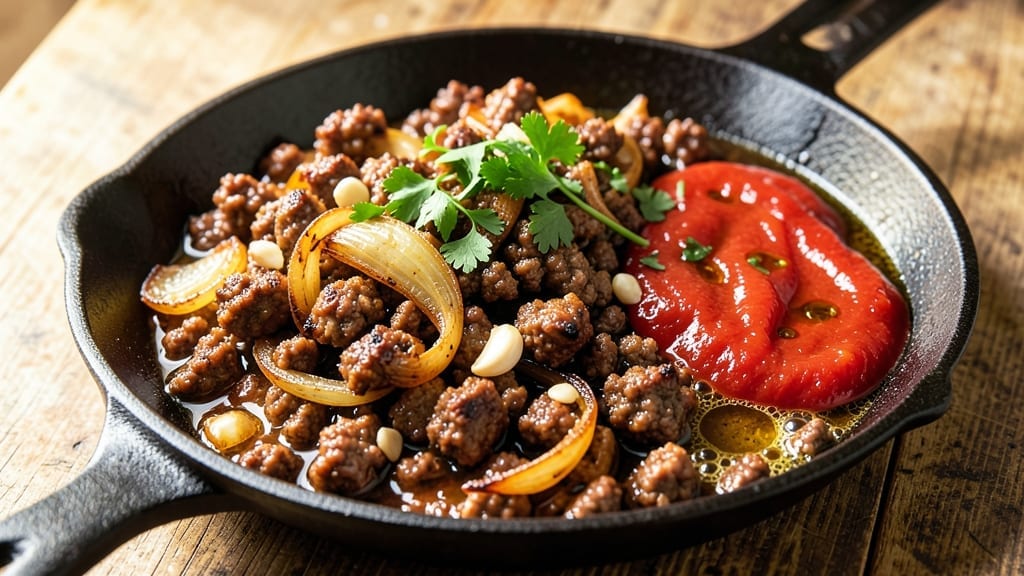 5 Lb Ground Beef Recipe: One-Pan Skillet Meal for Crowds 5 Lb Ground Beef Recipe: One-Pan Skillet Meal for Crowds