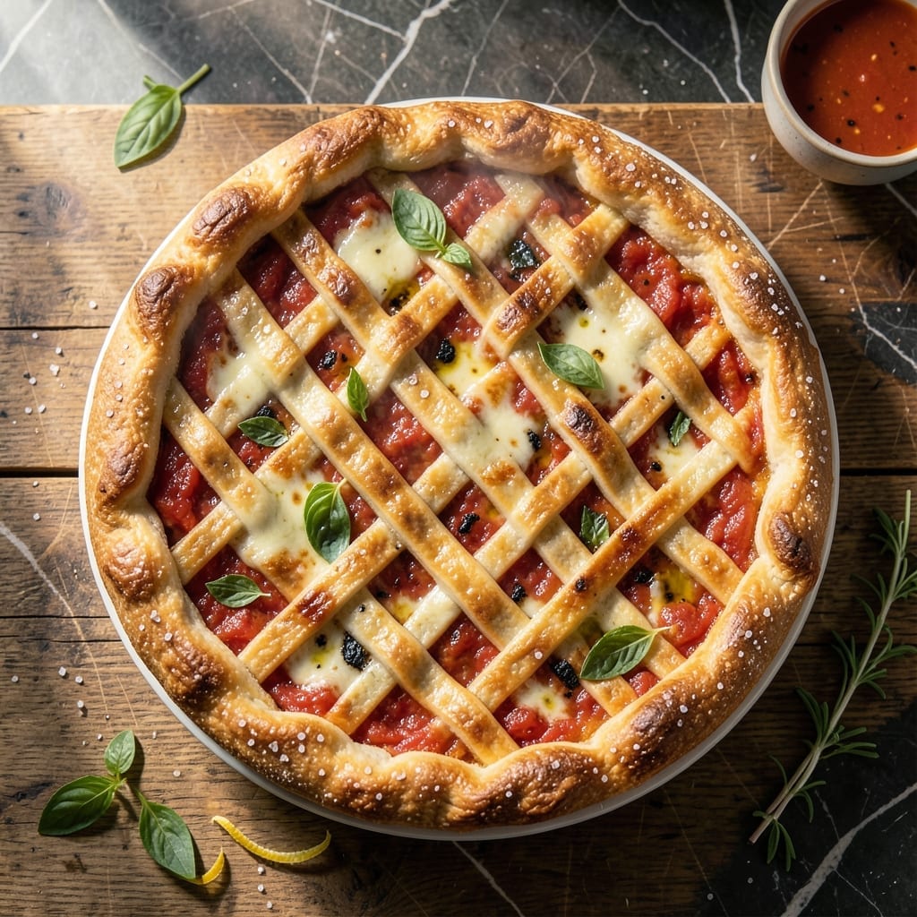 Pizza Pot Pie Dough Recipe: Flaky Golden Crust for Savory Fillings