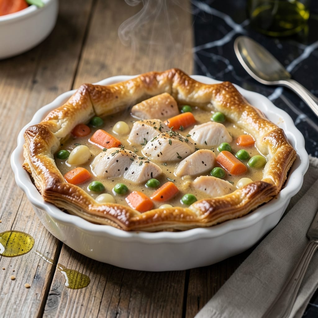 Gina Young Chicken Pot Pie Recipe: Flaky Crust With Creamy Herb Filling