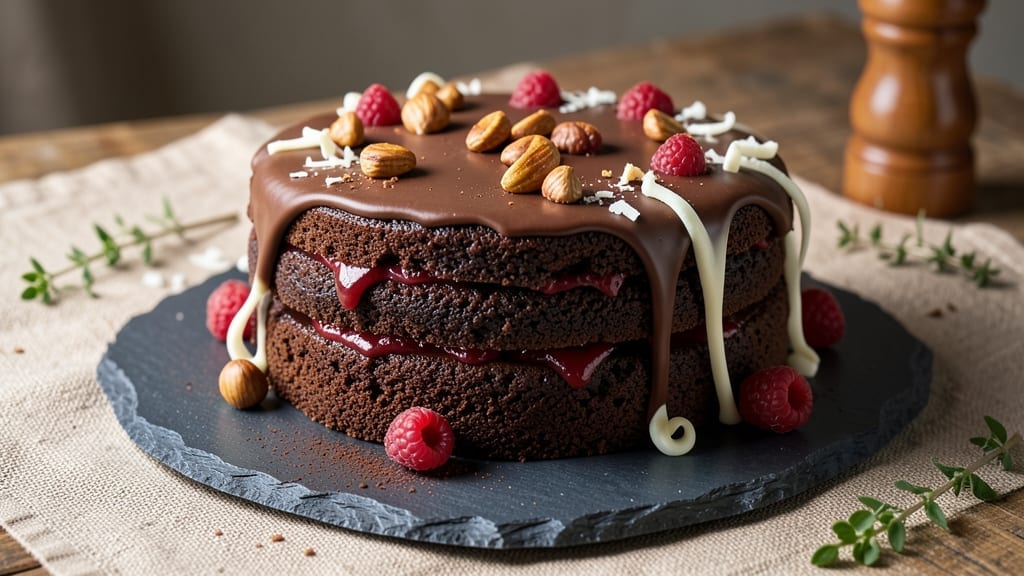 5-Star Moist Chocolate Cake Recipe: Fudgy Layers With Vanilla Bean Swirls