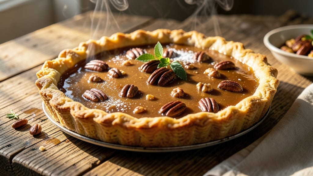 1900-Style Pecan Pie Recipe: Buttery Crust and Caramelized Nut Perfection 1900-Style Pecan Pie Recipe: Buttery Crust and Caramelized Nut Perfection