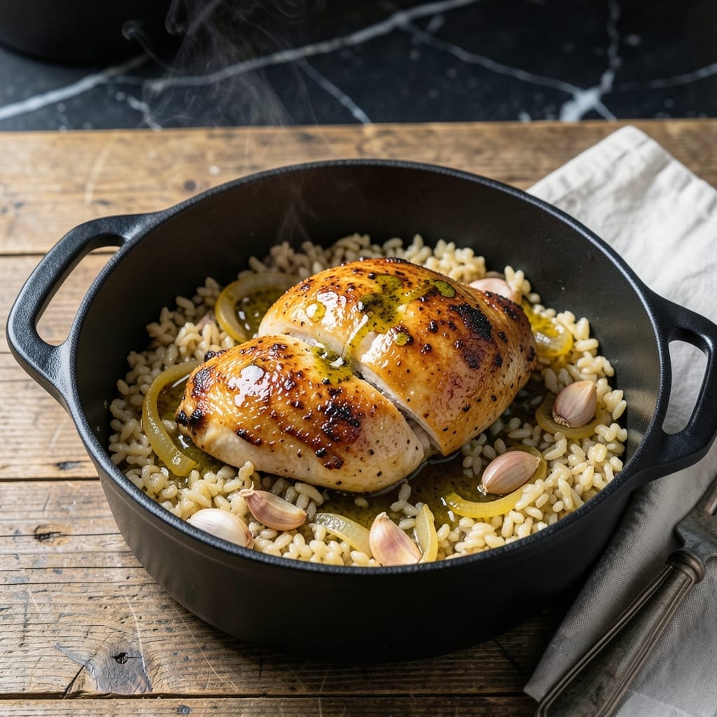 Chicken in a Pot With Orzo Ina Garten Recipe: One-Pot Lemon Herb Comfort
