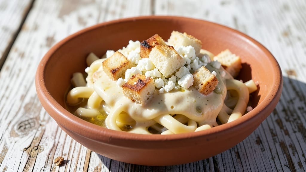 13th Century Macaroni and Cheese Recipe: Medieval Cheese Sauce With Toasted Breadcrumbs 13th Century Macaroni and Cheese Recipe: Medieval Cheese Sauce With Toasted Breadcrumbs