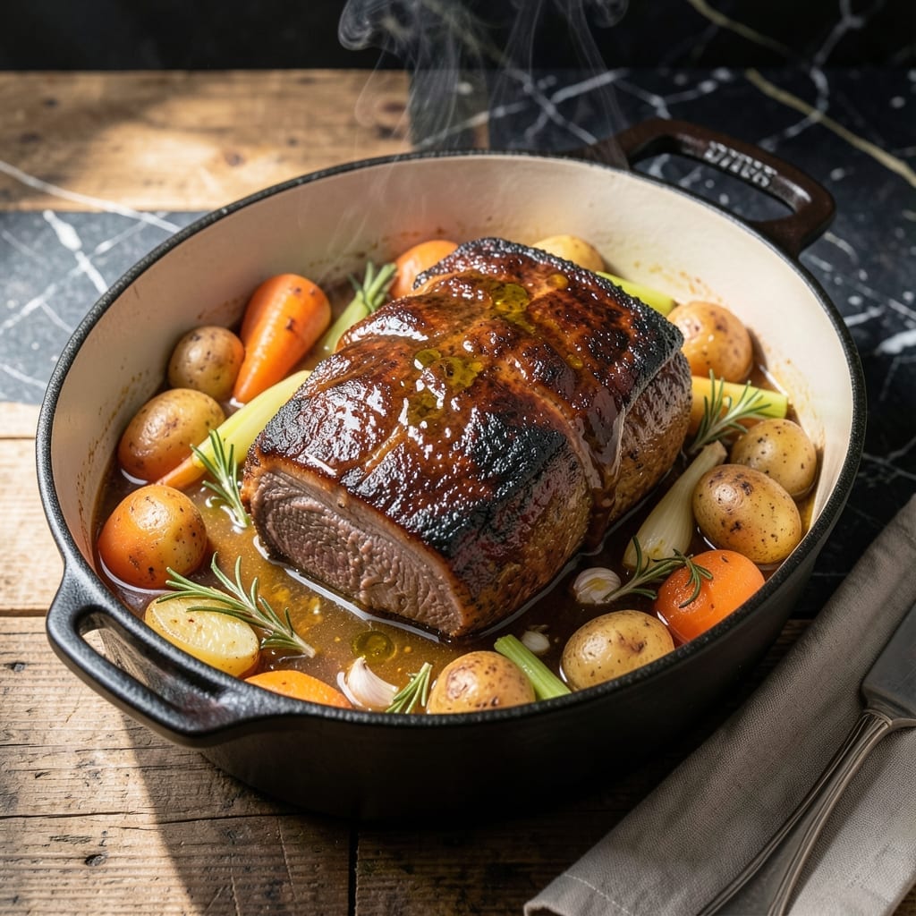 Cracker Barrel Campfire Pot Roast Recipe: Smoky Dutch Oven Comfort