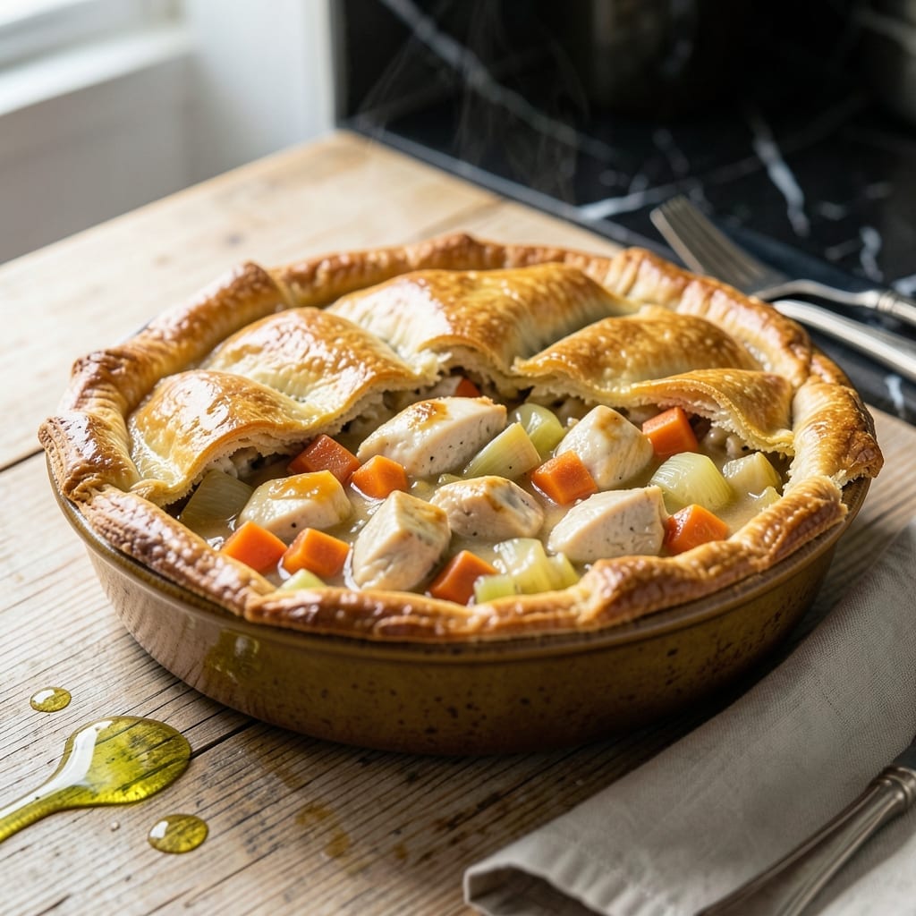 Williams Sonoma Chicken Pot Pie Recipe: Golden Crust With Herb-Infused Filling
