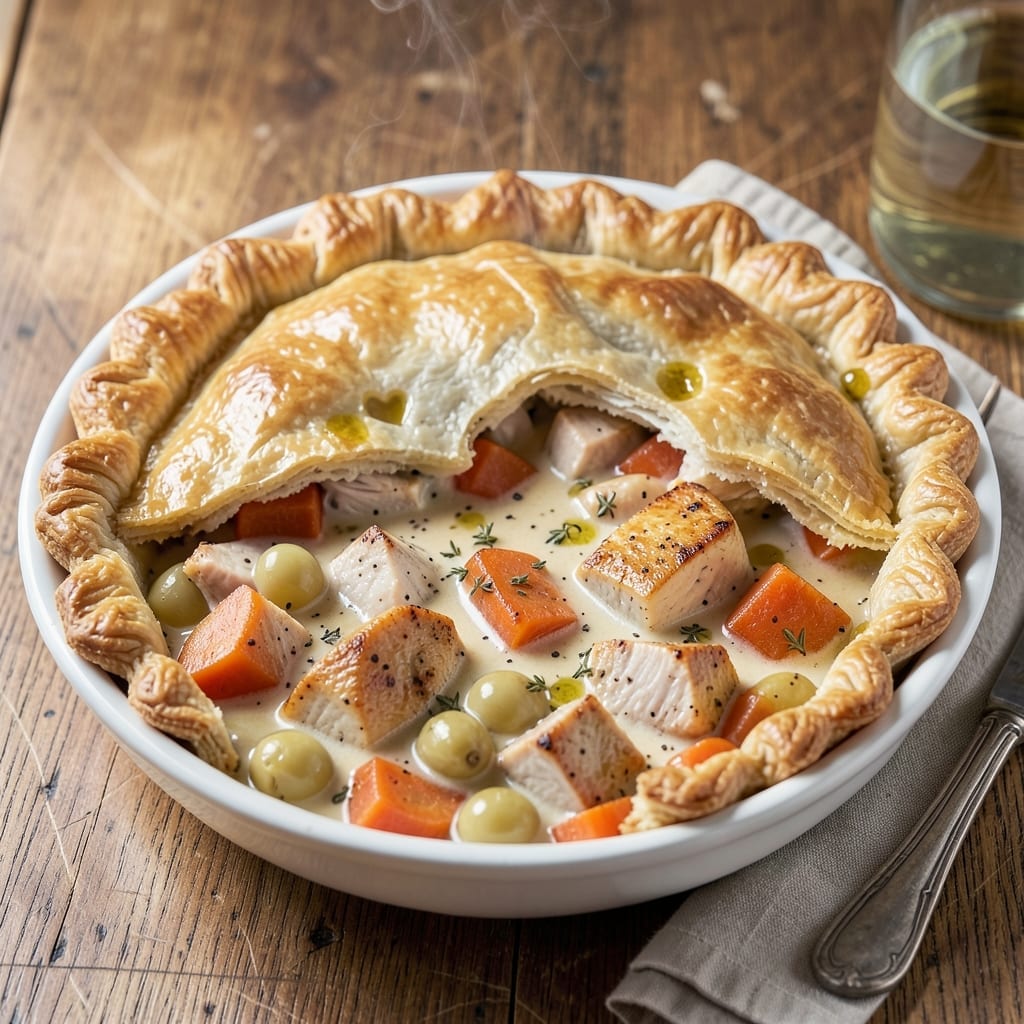 Joy of Cooking Chicken Pot Pie Recipe: Flaky Crust With Classic Fillings