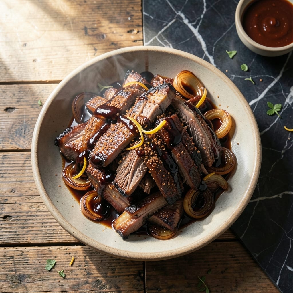 Pulled Brisket Crock Pot Recipe: Texas-Style Smoky Tenderness