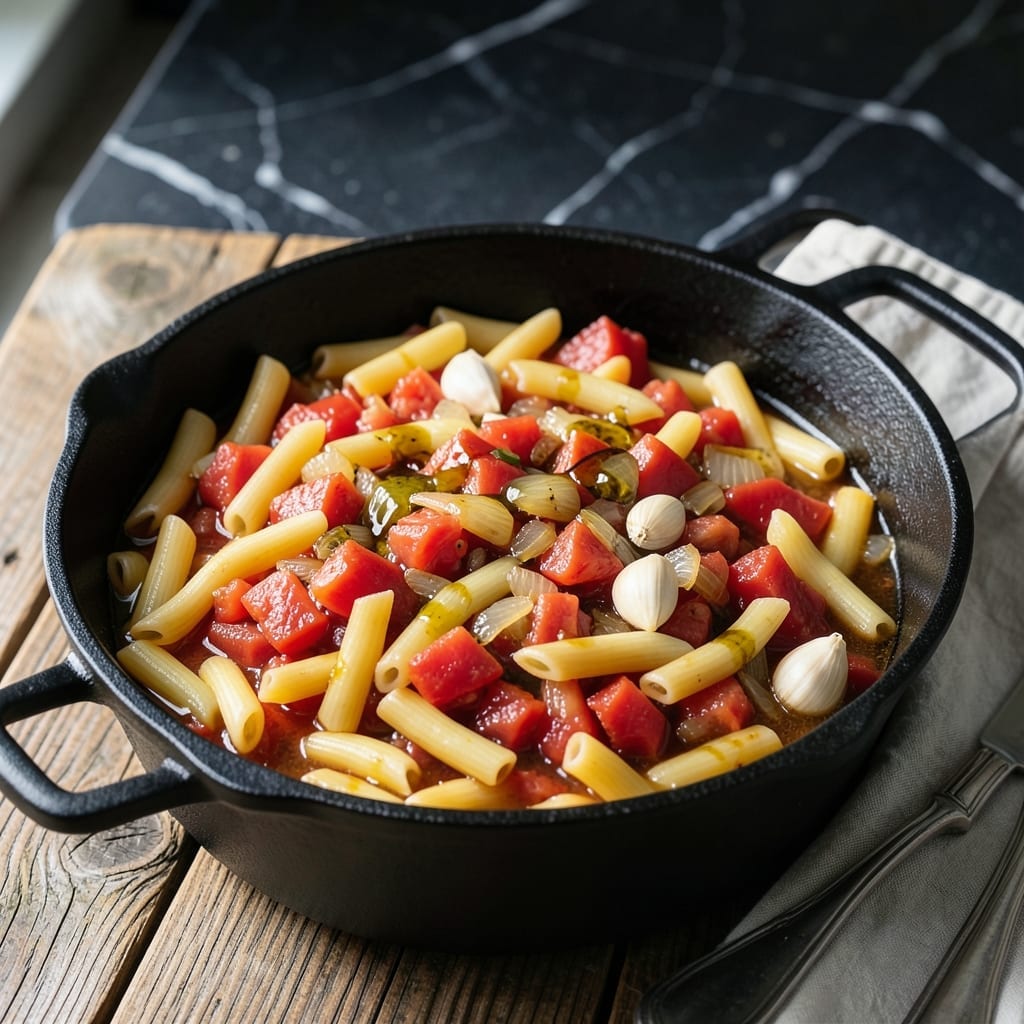 Ditalini One Pot Recipe: Al Dente Pasta in a Flavorful Broth