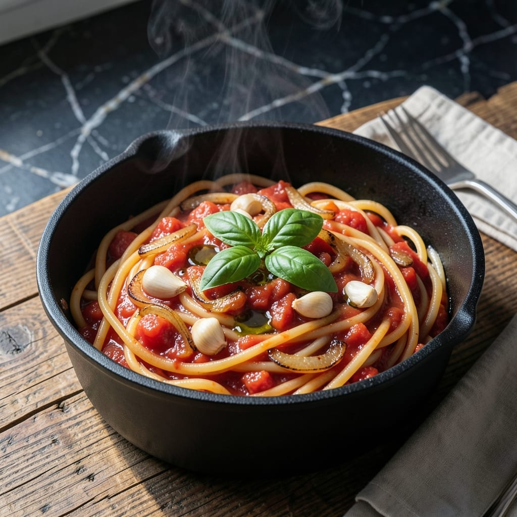 Meghan One Pot Spaghetti Recipe: Al Dente Pasta With Bold Tomato Flavor