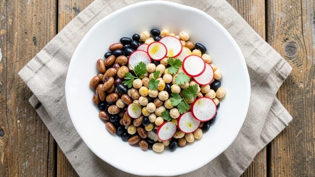 6 Bean Salad Recipe: Pantry Staples, No-Cook Refreshment