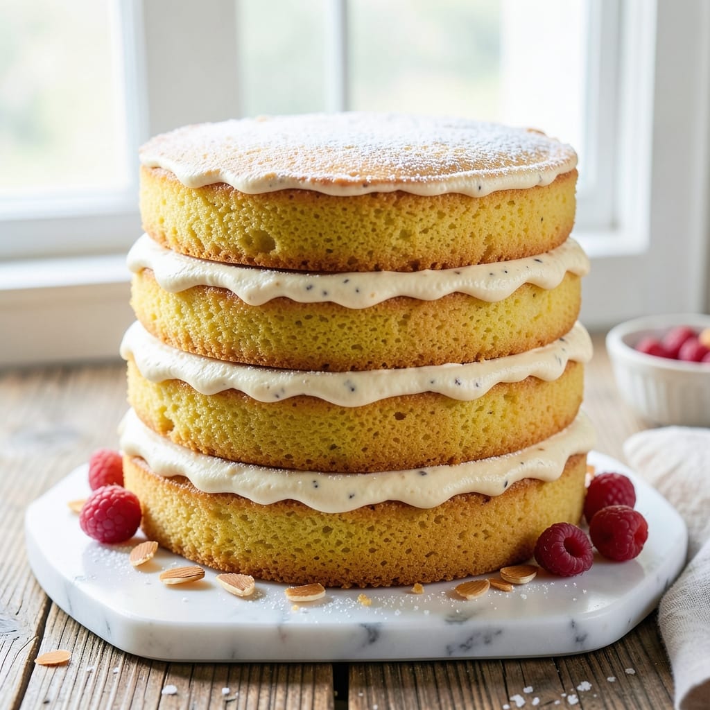3 Layer Yellow Cake Recipe From Scratch: Buttery Vanilla Swirls and Cream Cheese Frosting Heaven 3 Layer Yellow Cake Recipe From Scratch: Buttery Vanilla Swirls and Cream Cheese Frosting Heaven
