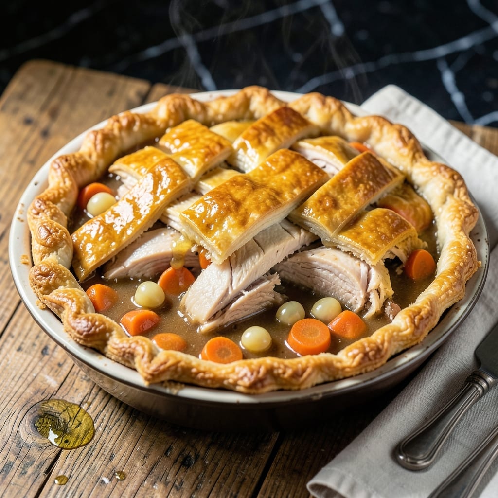 McCormick Turkey Pot Pie Recipe: Golden Crust With Savory Herb Filling