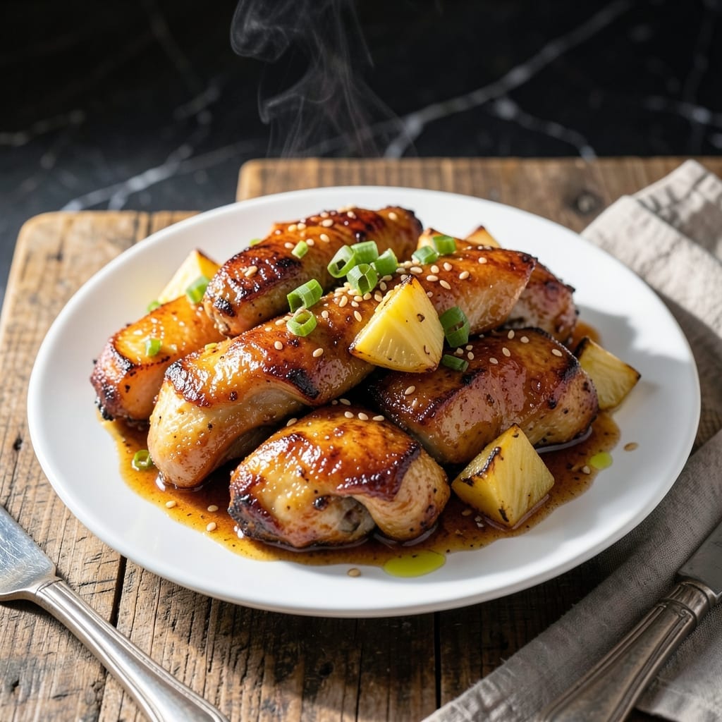 Crock Pot Huli Huli Chicken Recipe: Hawaiian Sweet and Tangy Slow Cooked