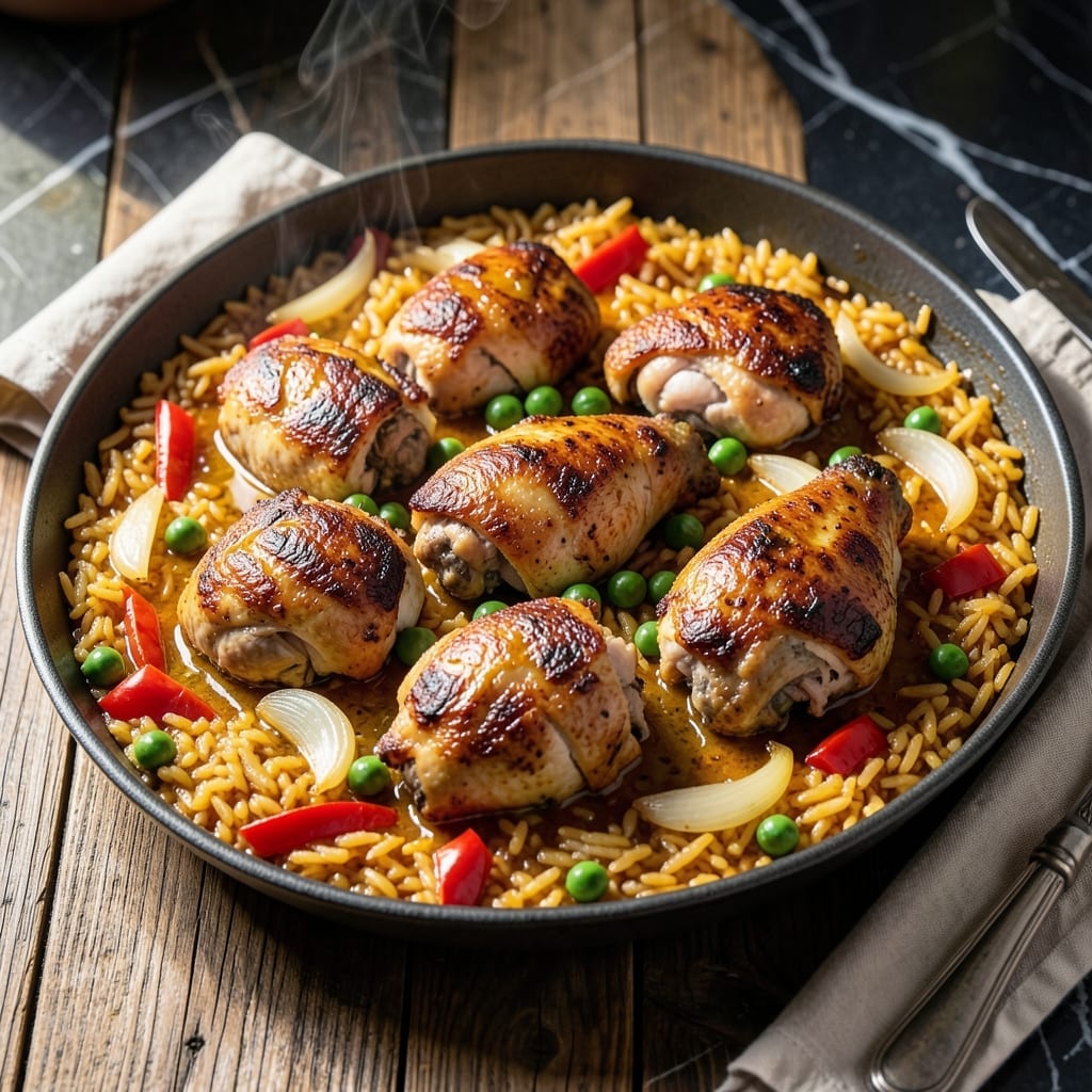 Instant Pot Chicken Paella Recipe: Sofrito-Infused Spanish Feast in 30 Minutes