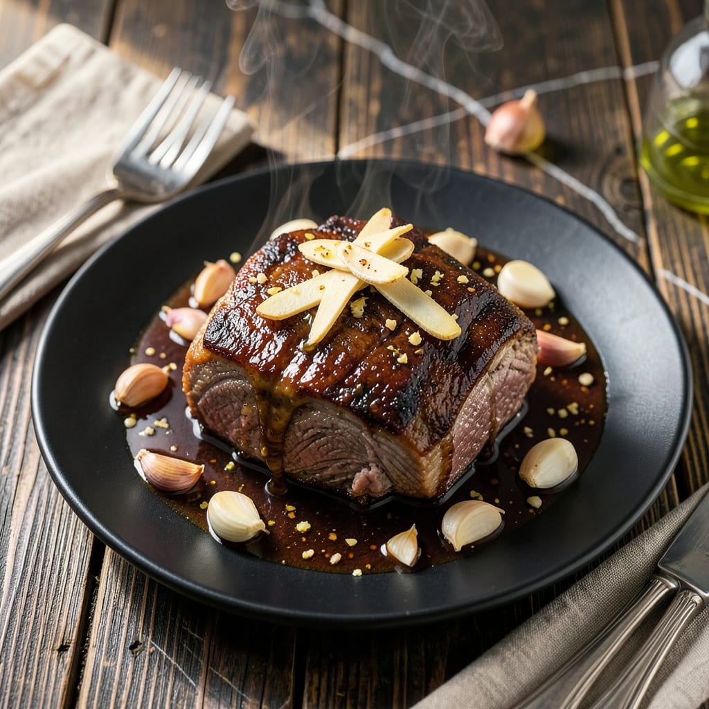 Asian Pot Roast Crock Pot Recipe: Fall Off The Bone Tender with Bold Spices example with annotations