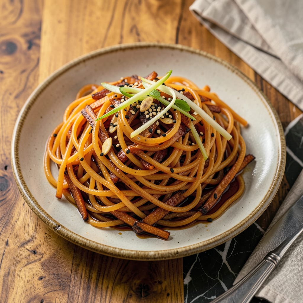 Comprehensive Asian Sweet Potato Noodles Bolay: Stir Fried Chewy Goodness in Minutes visual reference