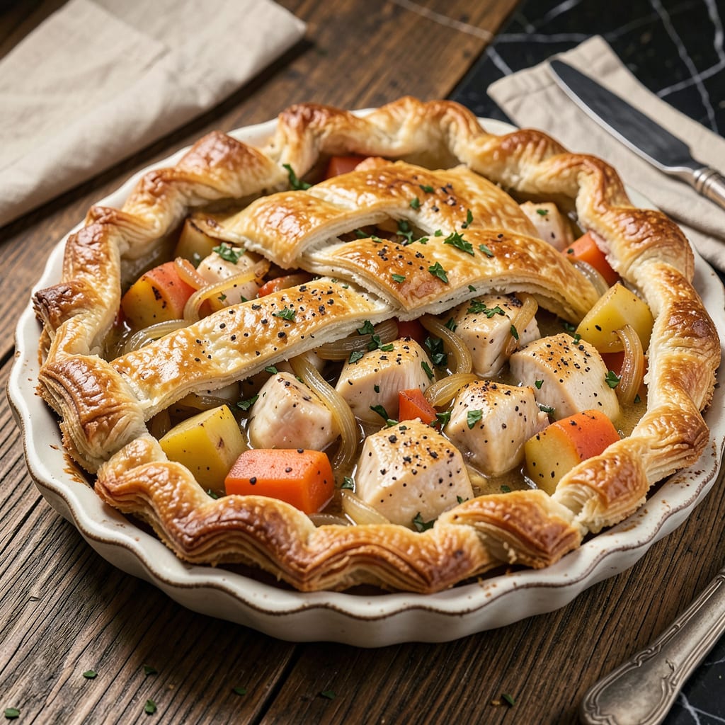 Comprehensive Award Winning Chicken Pot Pie Recipe: Flaky Crust and Creamy Comfort visual reference