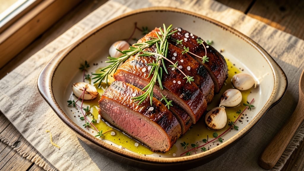 2-Lb Roast Beef Recipe: Herb-Crusted, Juicy Pink Heart in 3 Hours