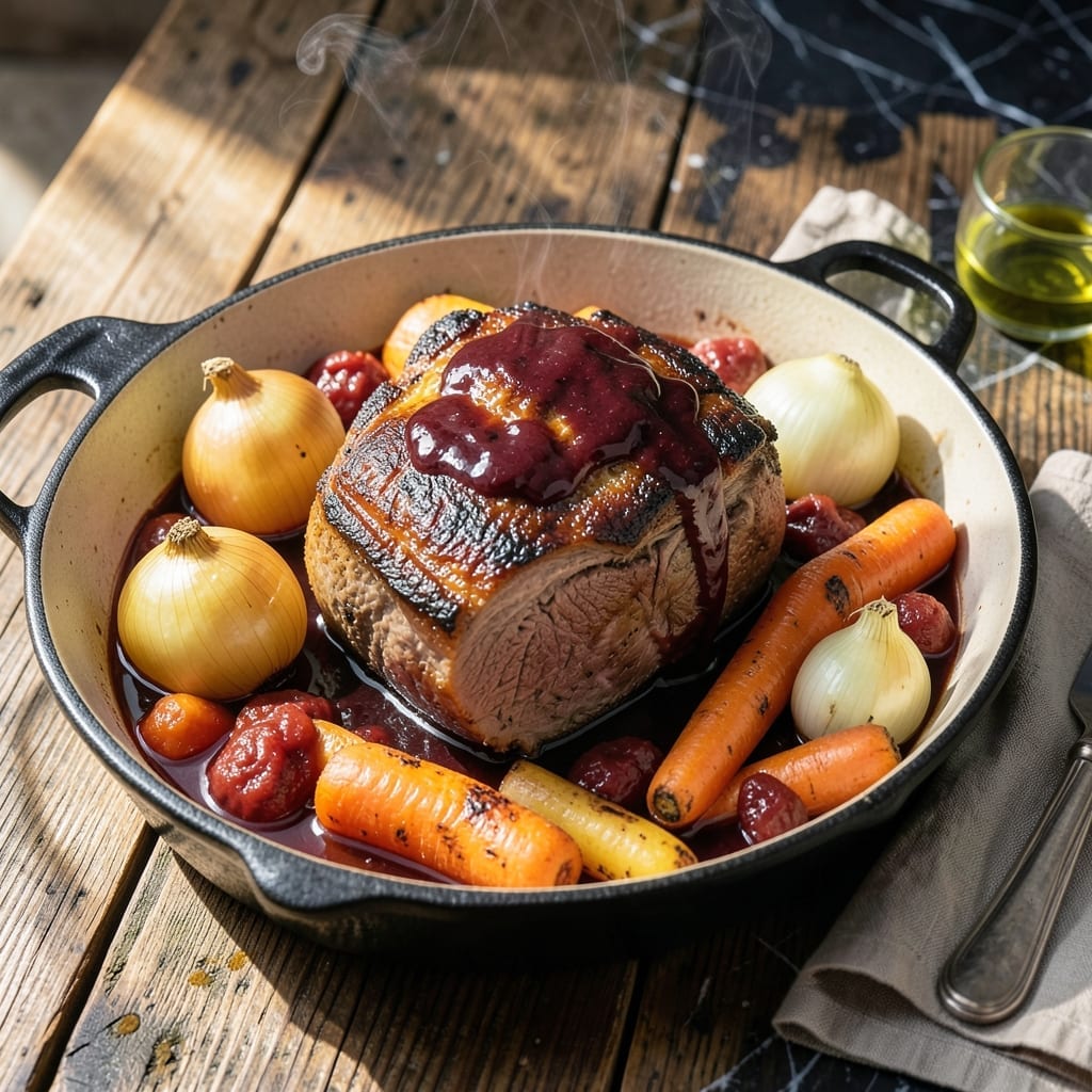 Chuck Eye Pot Roast Recipe: Dutch Oven Richness with Caramelized Onions