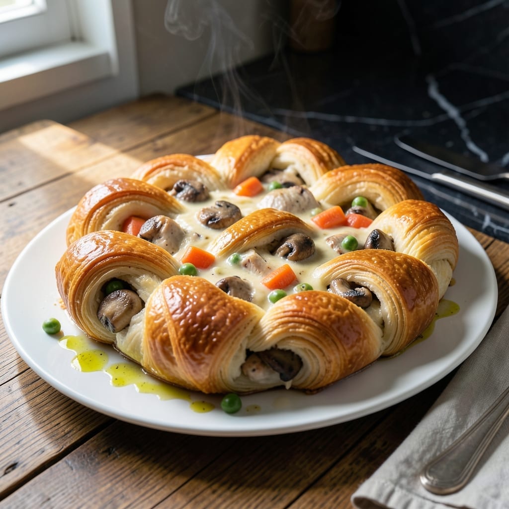 Chicken Pot Pie Braid Recipe: Portable Comfort With Golden Layers